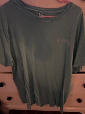 PINK Victoria's Secret Men's Short Sleeve Tee in Seafoam Green